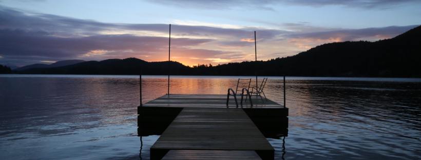 Dock at Dusk by Kate Tandy on Unsplash: Meet Me at Midnight by Jessica Pennington (The Modest Reader)