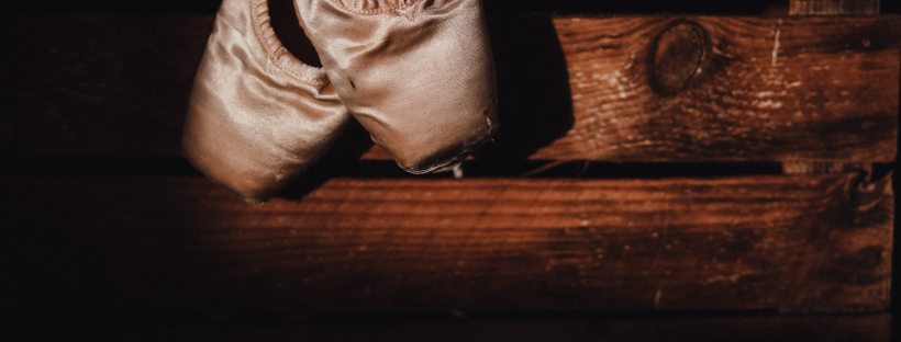 Pointe shoes by Gaelle Marcel on Unsplash: The Ballerinas by Rachel Kapelke-Dale (The Modest Reader)