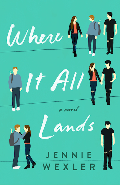 Where It All Lands (Book Cover) by Jennie Wexler: The Modest Reader
